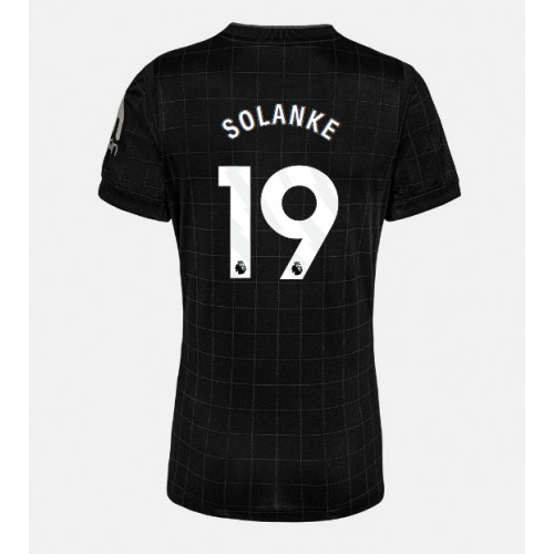 Stroje piłkarskie Tottenham Hotspur Dominic Solanke #19 Koszulka Wyjazdowej dla damskie 2025-26 Krótki Rękaw